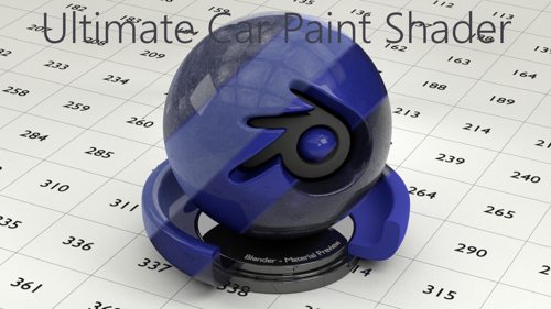 Ultimate Car Paint Shader preview image